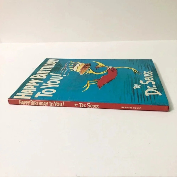 Vtg 1959 Happy Birthday To You by Dr Seuss Hardcover Random House  Book - Picture 3 of 16